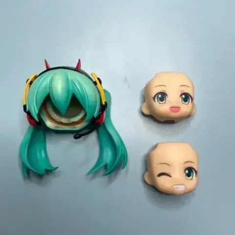 GSC Clay Man OB11 hair face doll accessories