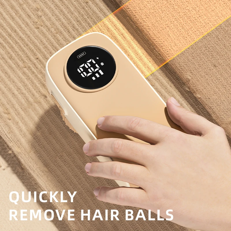 مزيل الوبر الذكي 6 شفرات مع شاشة LED رقمية محمولة USB قابلة للشحن ماكينة حلاقة للأقمشة الزغب سترة تنظيف الشعر الأسطوانة
