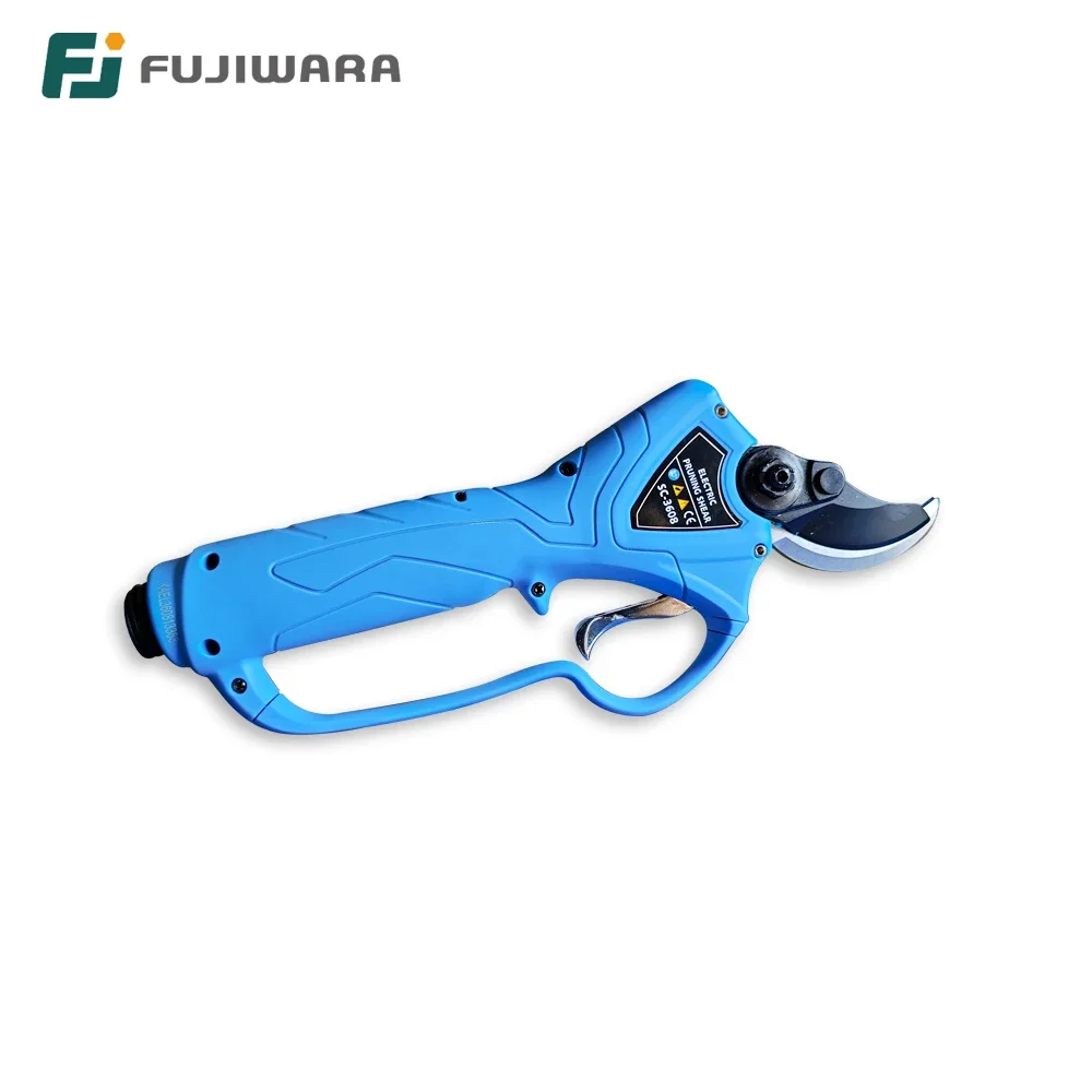 FUJIWARA 36V Lithium Pruning Shears Electric Branches Scissors 0-40mm High Branch Hedge 1.2-1.8m Trimmer Extension rod