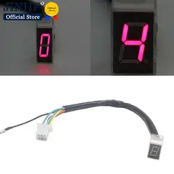 1 PC NEW Universal 5 gears Motorcycle LED Digital Gear Indicator Motorcycle Display Shift Lever Sensor