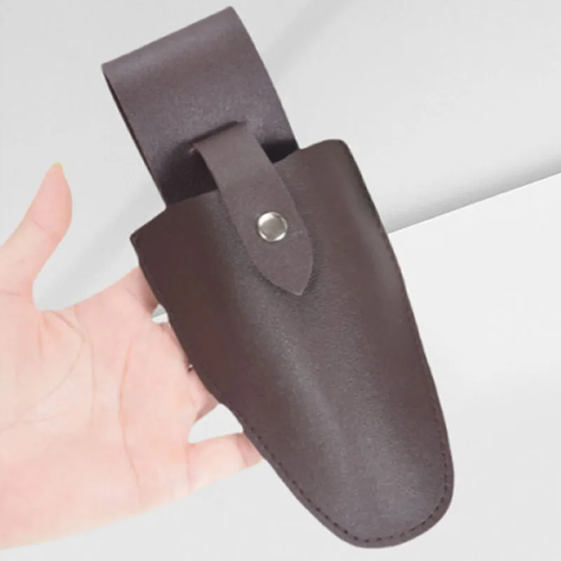 

Practical Home Supplies With Buckle Electrician Holder Scissor Bag Storage Portable Leather Sheath Tool Pruning Gardening Pouch