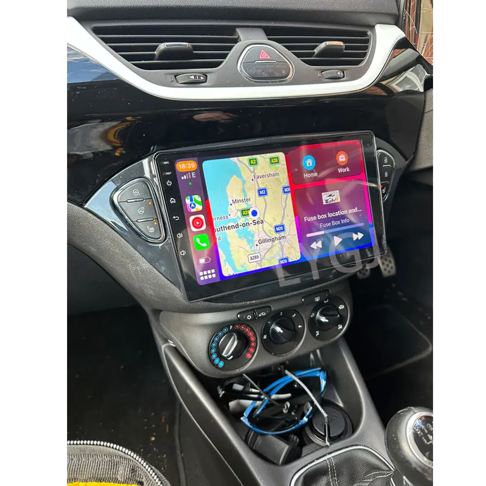 

STLFFor VAUXHALL CORSA 2013-2019 4-64G Android 13 Wireless Carplay Android Auto Car Stereo Radio GPS Wifi