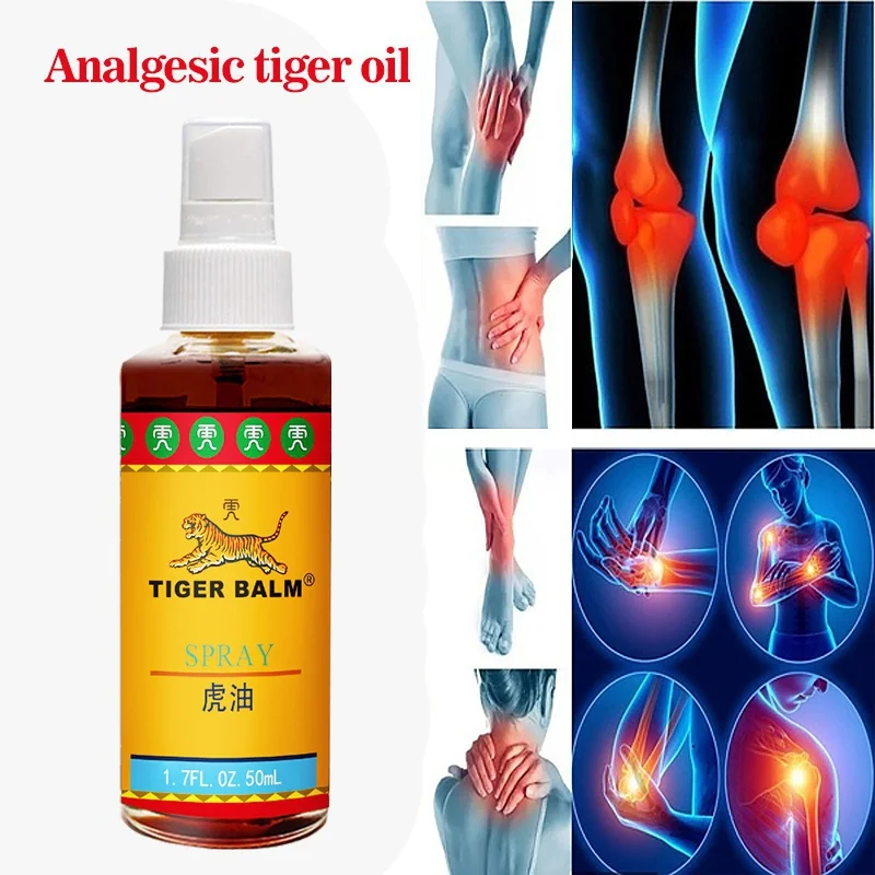 Thailand tiger oil Chinese medicine for treating rheumatic arthralgia, muscle pain, bruising and swelling