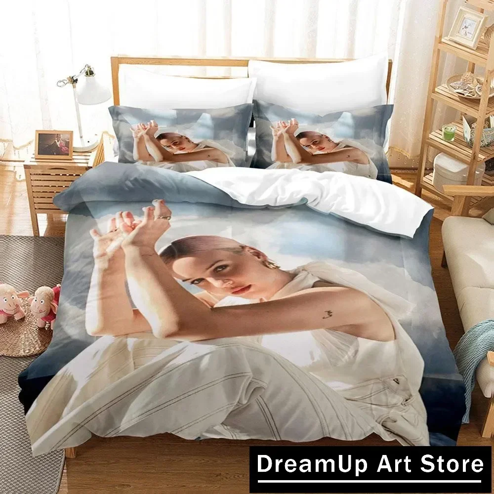 Anne-Marie Bedding Set Single Twin Full Queen King Size Bed Set Adult Kid Bedroom Duvetcover Sets 3D Print Kawaii Bed Sheet Set