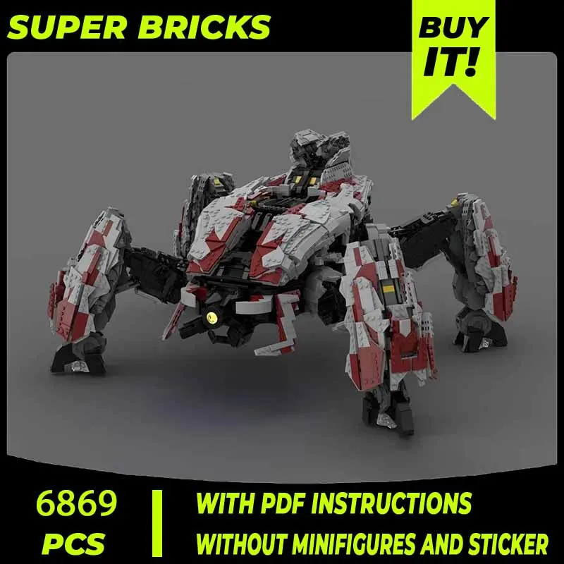 Moc Building Bricks Famous Games Model Scarab Machinery Insects Technology Modular Blocks Gifts Christmas Toys DIY Sets Assembly