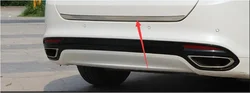 Chrome Rear Trunk Lid Boot Tailgate Back Door Cover Trim Molding Strip 2013 2014 2015 2016 2017 for Ford Fusion Mondeo