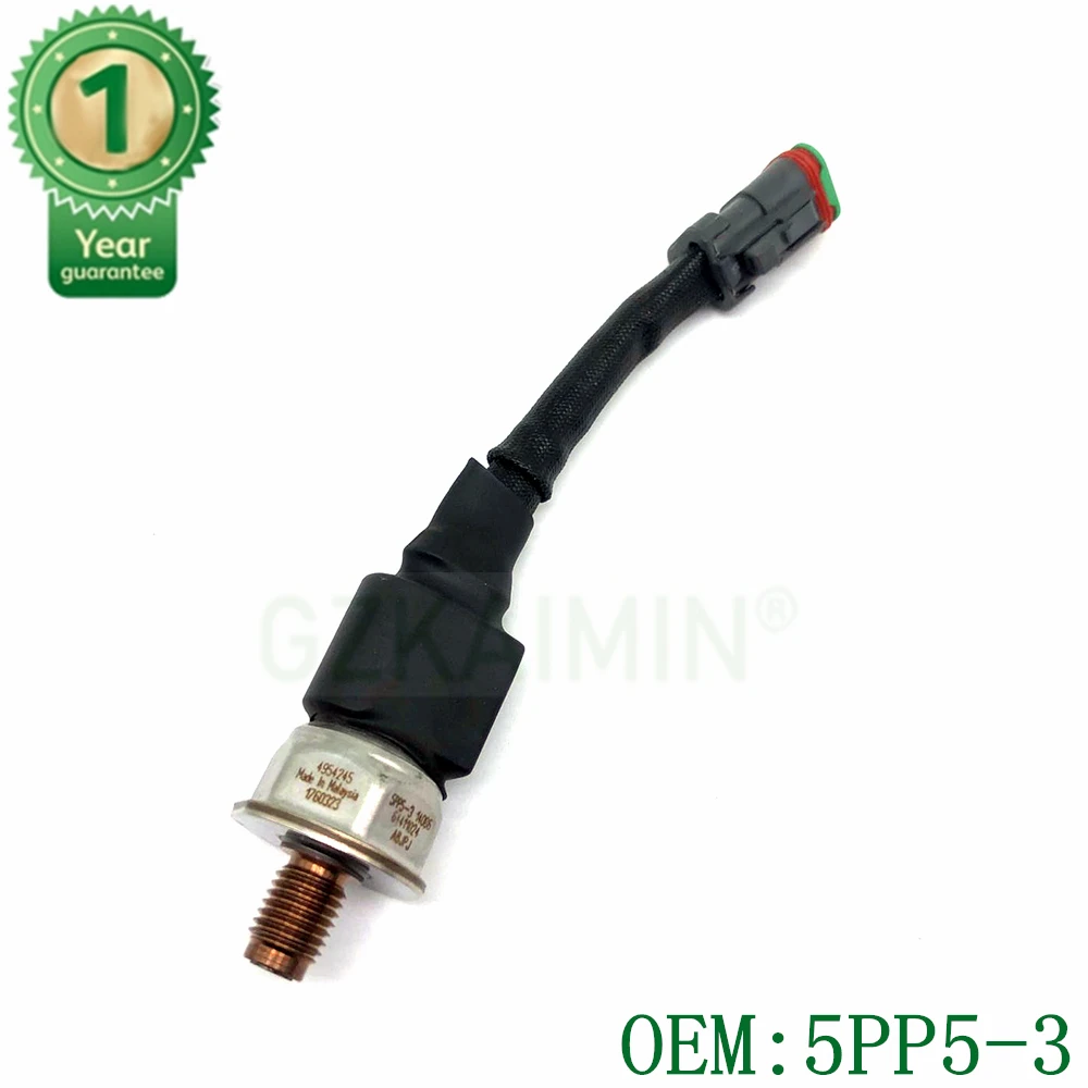 OEM 5PP5-3 4954245 1760323 71647971   For Cumnins ISX Pressure Relief Valve Fuel Rail Sensor Transducer