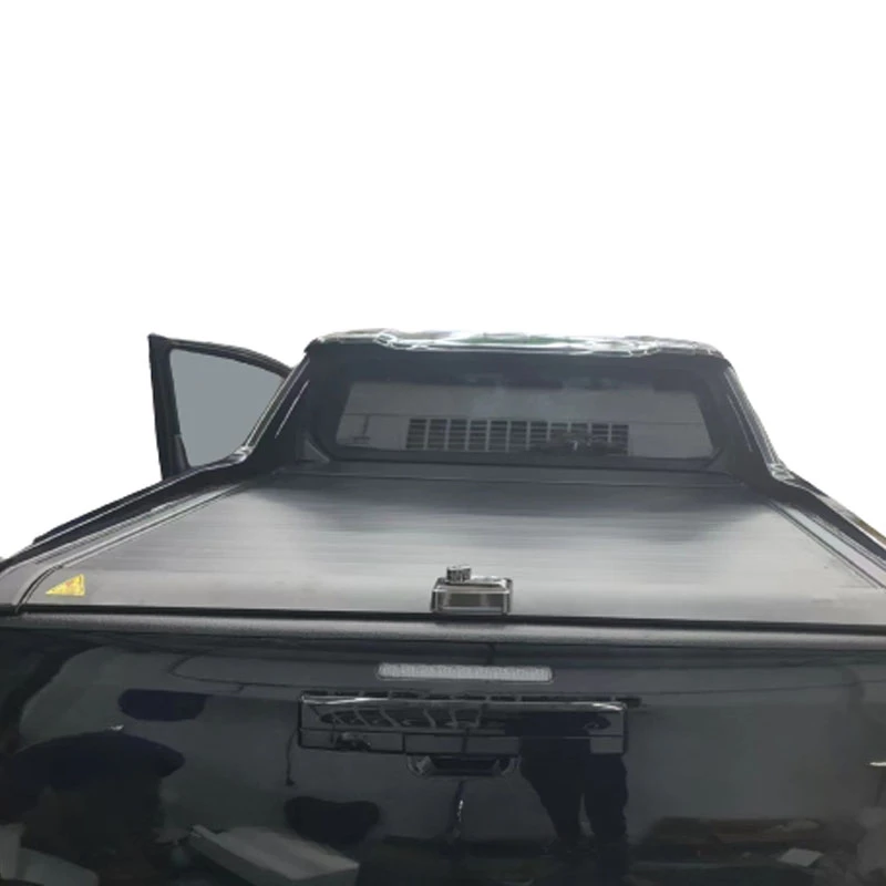 Wholesale Price Truck Hard Cover Retractable Tonneau Cover With Password Lock For Mitsubish Triton L200  With Sport Bar