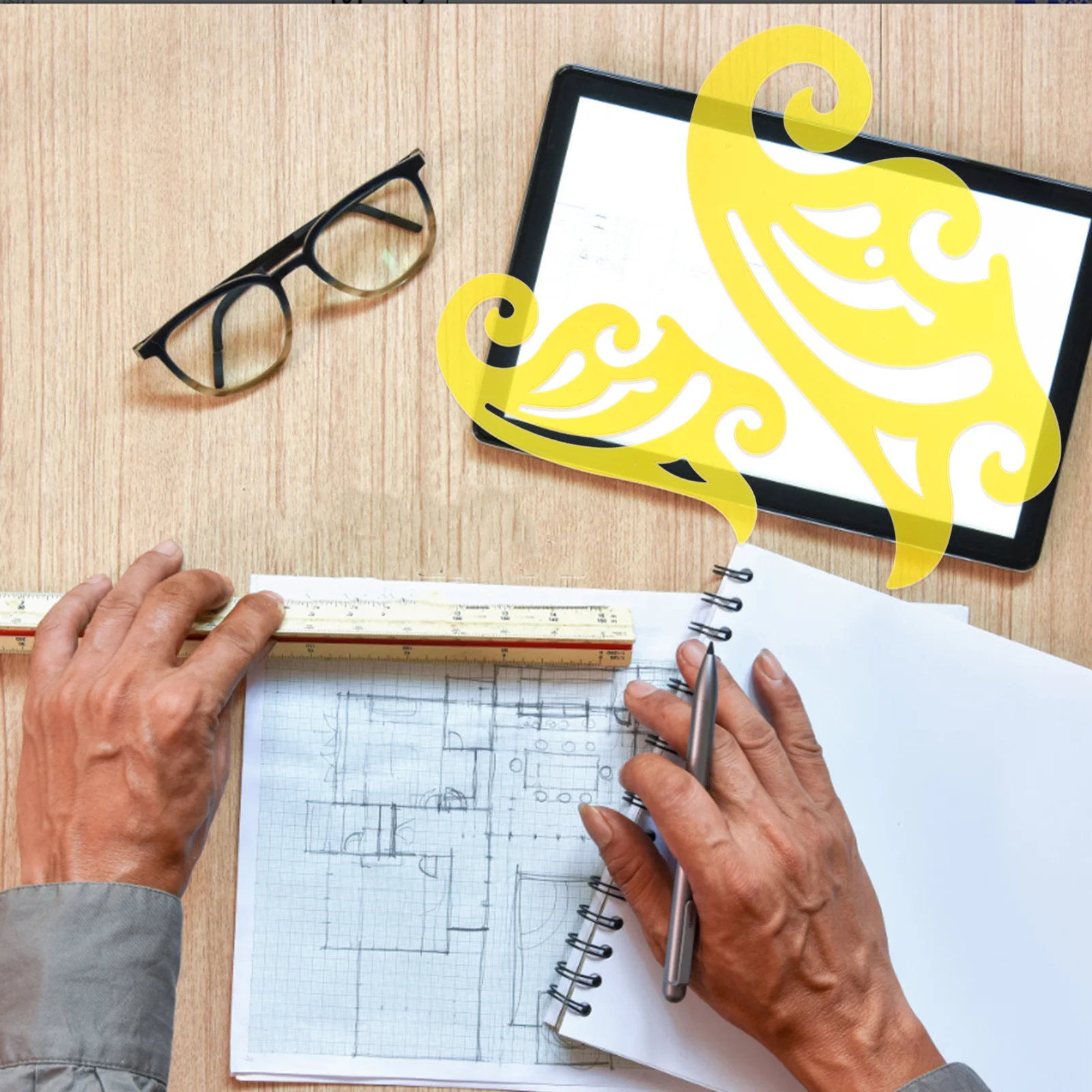 3pcs Plastic Sewing Ruler Set Precision Cutting Tool For Diy Patchwork Quilting Tailor Craft French Curve Template Drawing Ruler