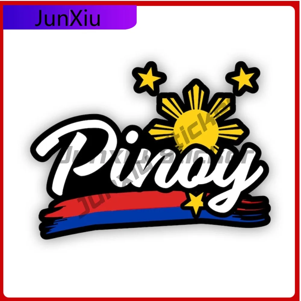 

Pinoy Stickerwaterproof Outdoor Decalsfilipino Philippines Pinay Cute Laptop Waterproof Vinyl Decal For Refrigerators Protection