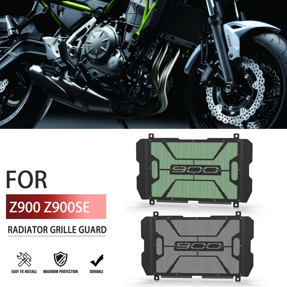 

2024 2023 2022 Motorcycle Accessories For Kawasaki Z900 SE Z 900 Z900SE Z900 Performance Radiator Grille Guard Grill Protections