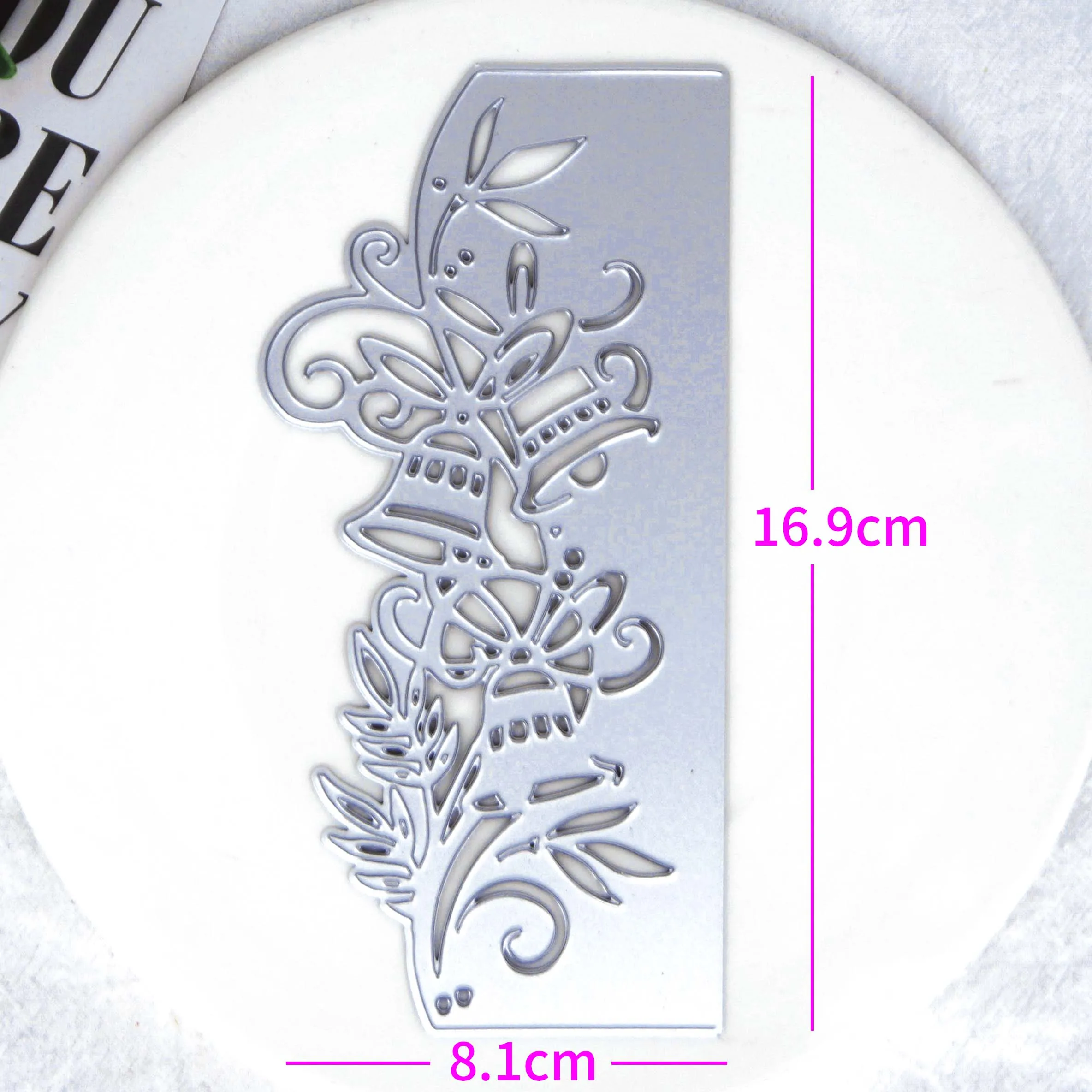 Bell Border Edge Cover Metal Cutting Dies Cut Die Mold Christmas Greeting Card Decorating Making Scrapbooking Paper Craft Stenci