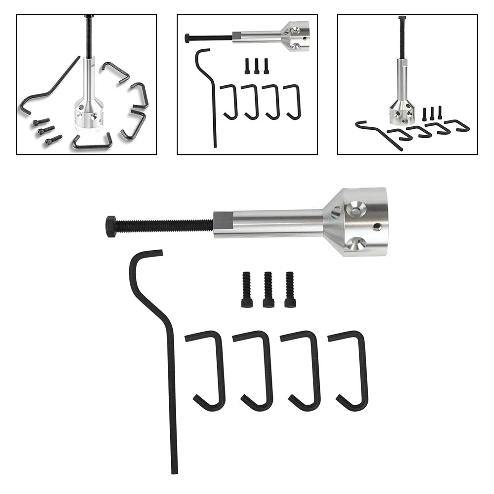 

Прочный съемник лопастей вентилятора, совместимый с 58-дюймовыми ременными приводами и 12-дюймовыми двигательными валами с прямым приводом.