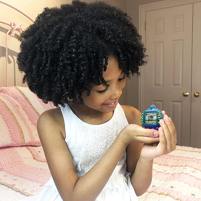 오리지널 반다이 타마고치 기가 애완 동물 기술 T-렉스 사운드 전자 게임기, 영어 레트로 향수 인터랙티브 어린이 장난감 선물