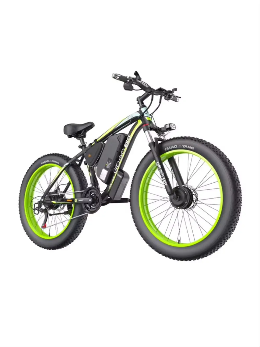 AliExpress GOGOBEST Gogobest GF700 Adult Electric Bicycle 500WX2 Men's E-Mountain ebike 48V870WH Battery,26 Inch Fat Tire Men's Electric Bike