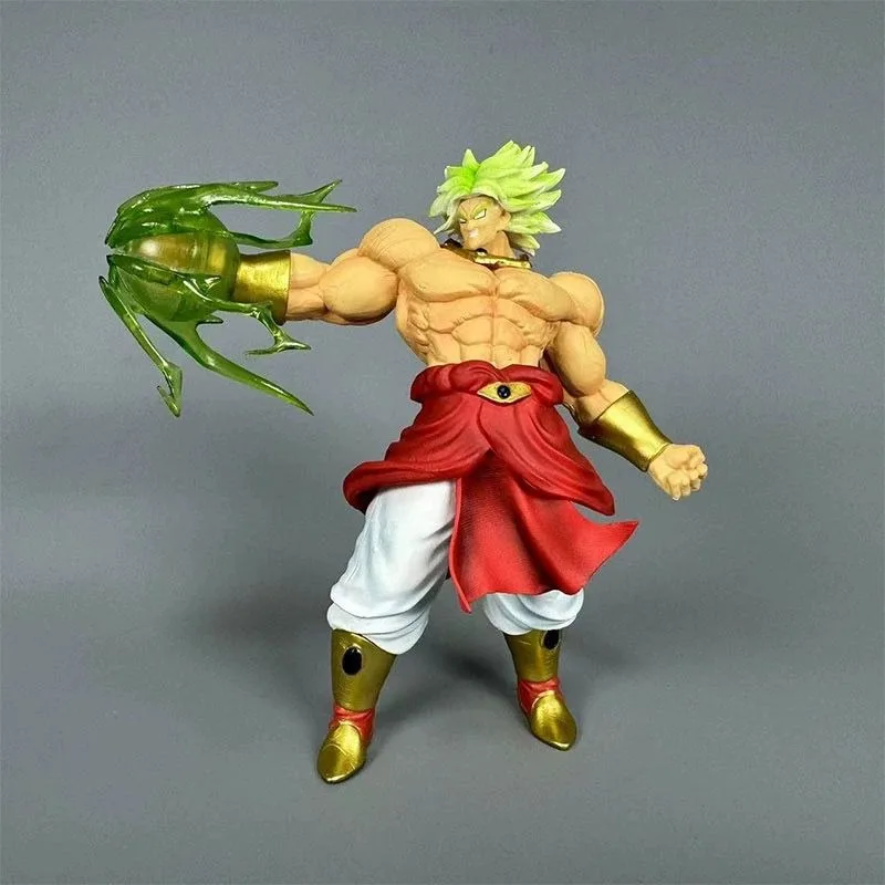 

Коллекционная статуэтка Dragon Ball Broly GK, 15 см, ПВХ, аниме-фигурка, статуя с энергетическим взрывом, декор для стола, подарок для фанатов мальчиков