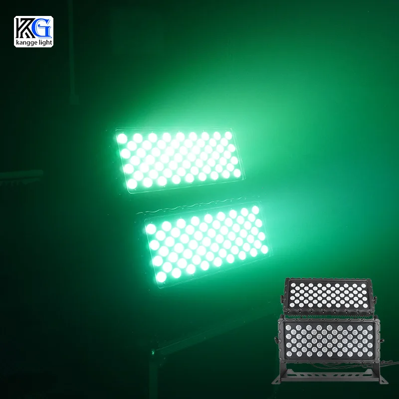 

RGBW 4in1 Strobe Wall Washing Stage Light Stage Wall Wash Light DMX Strobe Wash Lights for Party DJ Outdoor Lighting