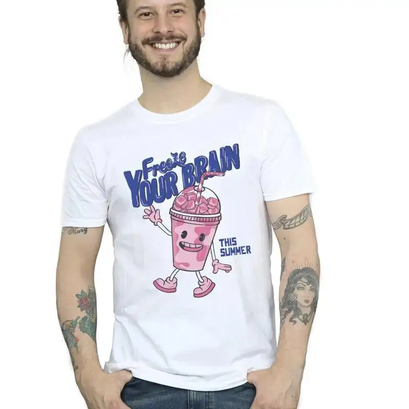 Absolute Cult Men's Freeze Your Brain TShirt