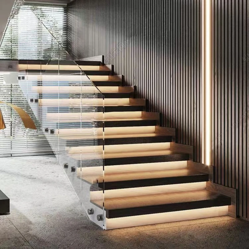 Wireless intelligent induction LED stair light motion induction step light running water effect line light