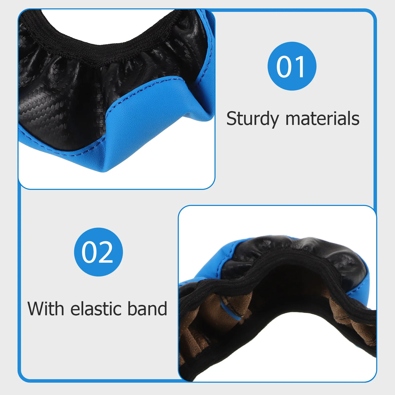 Steering Wheel Cover High-Density Artificial Anti-Slip Secure Grip for Vehicle Car Truck Universal Fit Soft Comfort Long