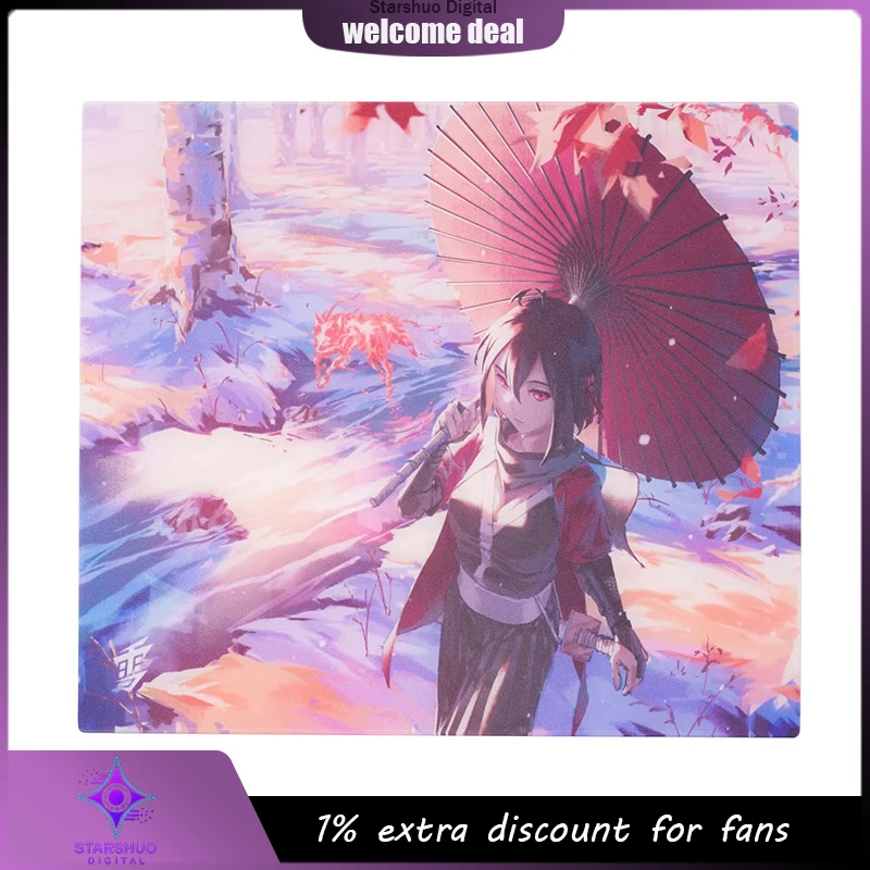 

Новый оригинальный коврик для мыши Yuki Aim из стекла, лимитированная серия, 500x400 мм, 3,2 мм, ограниченное количество, для FPS Valorant