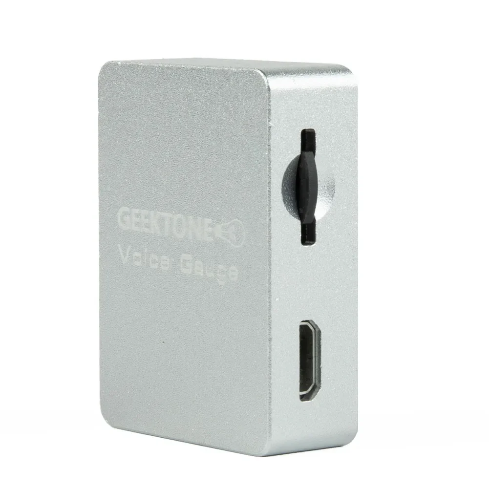 1.3-inch LCD Audio Level Indicator Rhythm Analyzer Multiple Display Modes Button Adjustment Function Audio Spectrum Analyzer