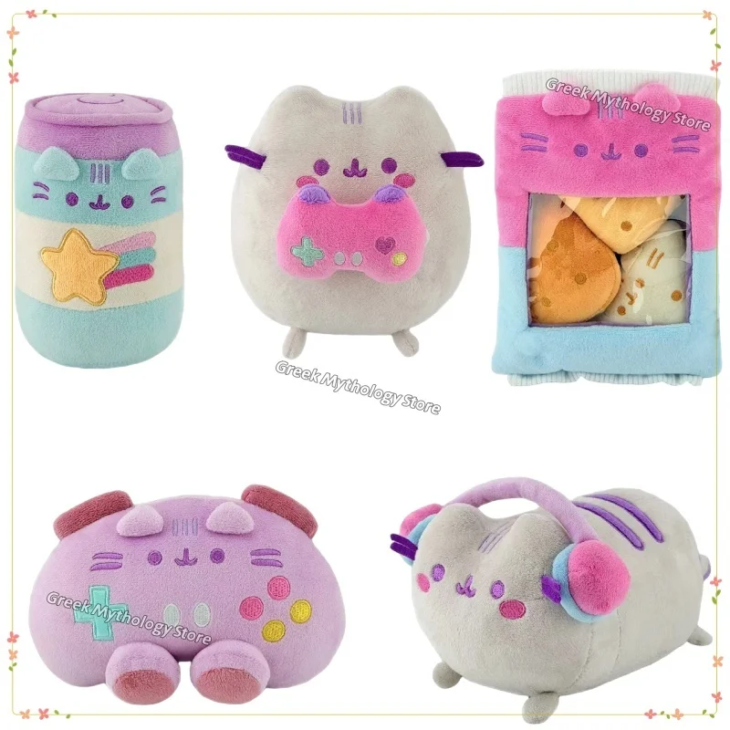 Nuevo Juguete de Peluche Fat Cat Arcade, Muñeco de Peluche de 13/18 cm, Lindo Gato Gordo de Dibujos Animados, Suave, para Niños, Decoración de Habitación