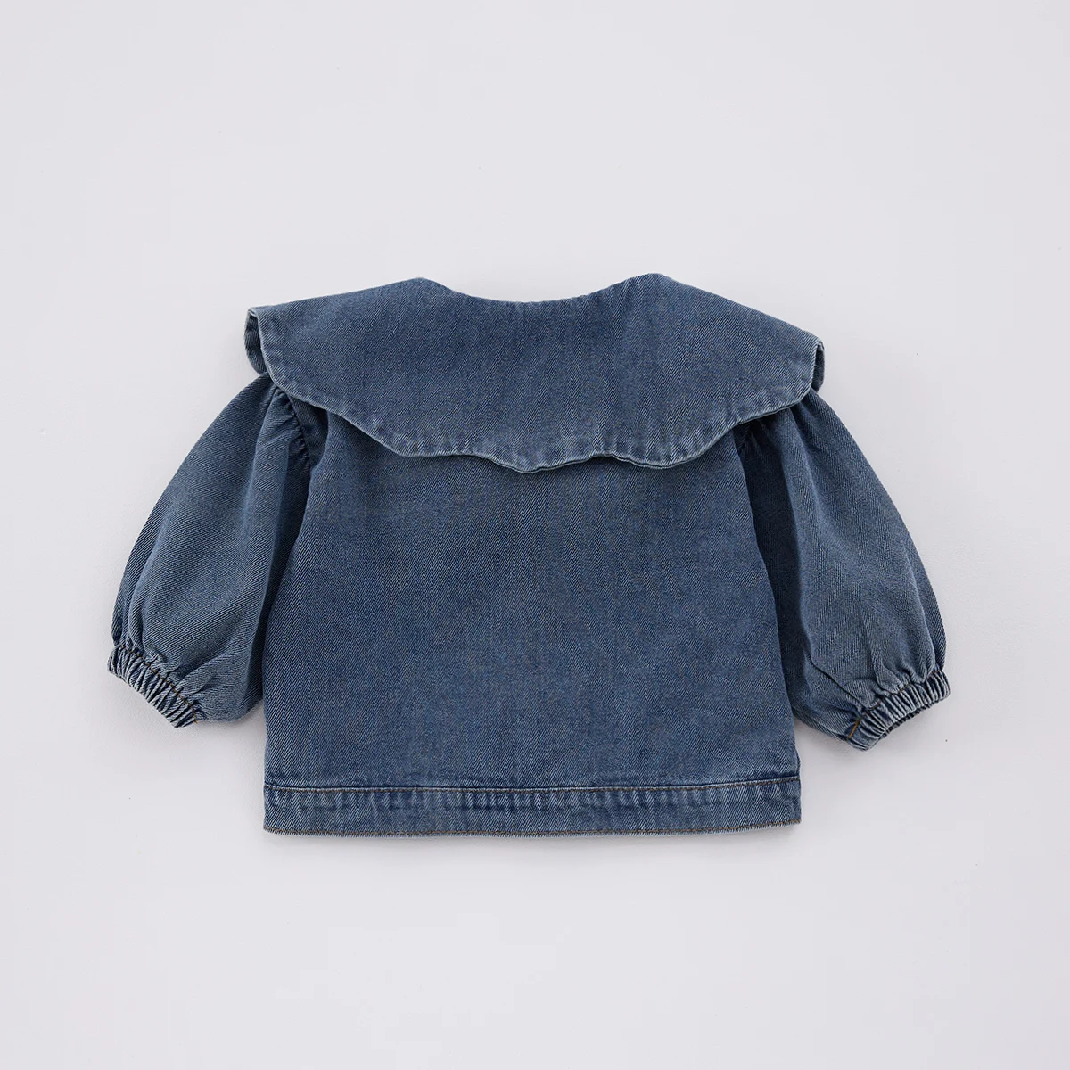 Girls' New Autumn Denim Jacket, Stylish Spring and Autumn Children's Clothing, Korean-Style Top for Little Girls