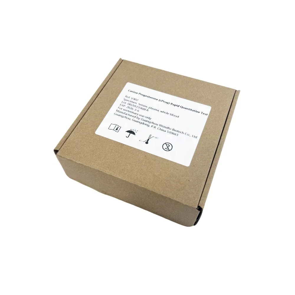 

Finecare Vet Progesterone Test Dog Whole Blood Progesterone test Quantitative Canine cProg For Dog Breeding YG101 YG102