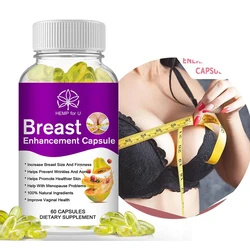 LUKAREE Organic Breast Capsule for Women's Breast Development Breast Care Tight and Elastic Big and Round Increase Size