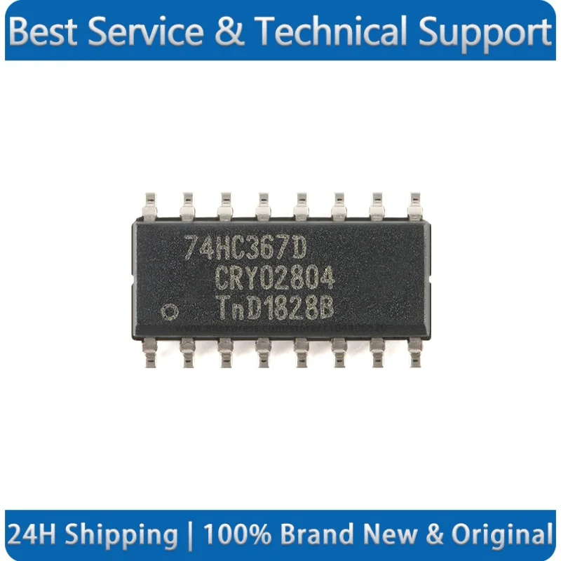 74HC367D,653 SOIC-16 Hex buffer/line driver; three-state New Original