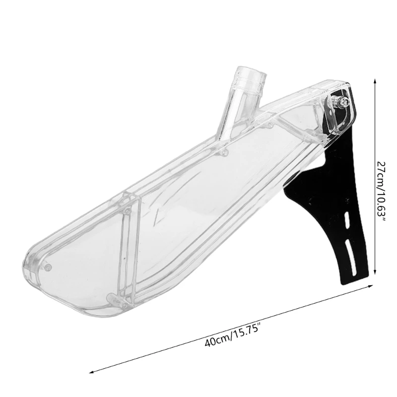 Capa protetora para serra transparente, protetores serra 4-10 polegadas