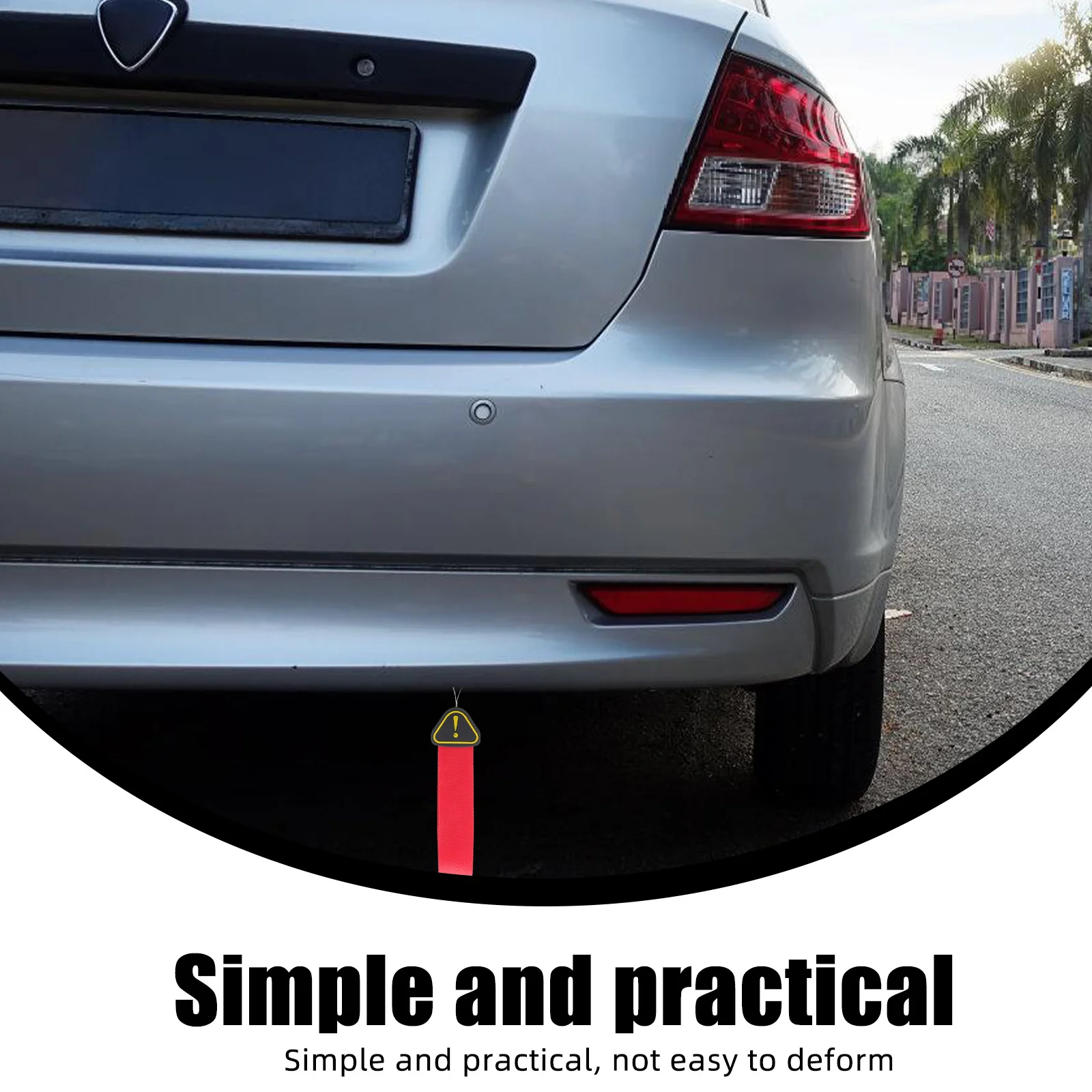 

Automotive Anti Static Strip Stylish Bumper Decoration Durable Easy Install Universal Fit Car Suv Truck Static Discharge Guard