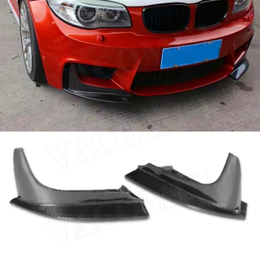 

VACOMUL Carbon Fiber Front Lip Bumpers Splitters Valance Flaps For BMW 1 Series E82 1M Coupe 2 Door 2011 FRP Front Lip Splitters