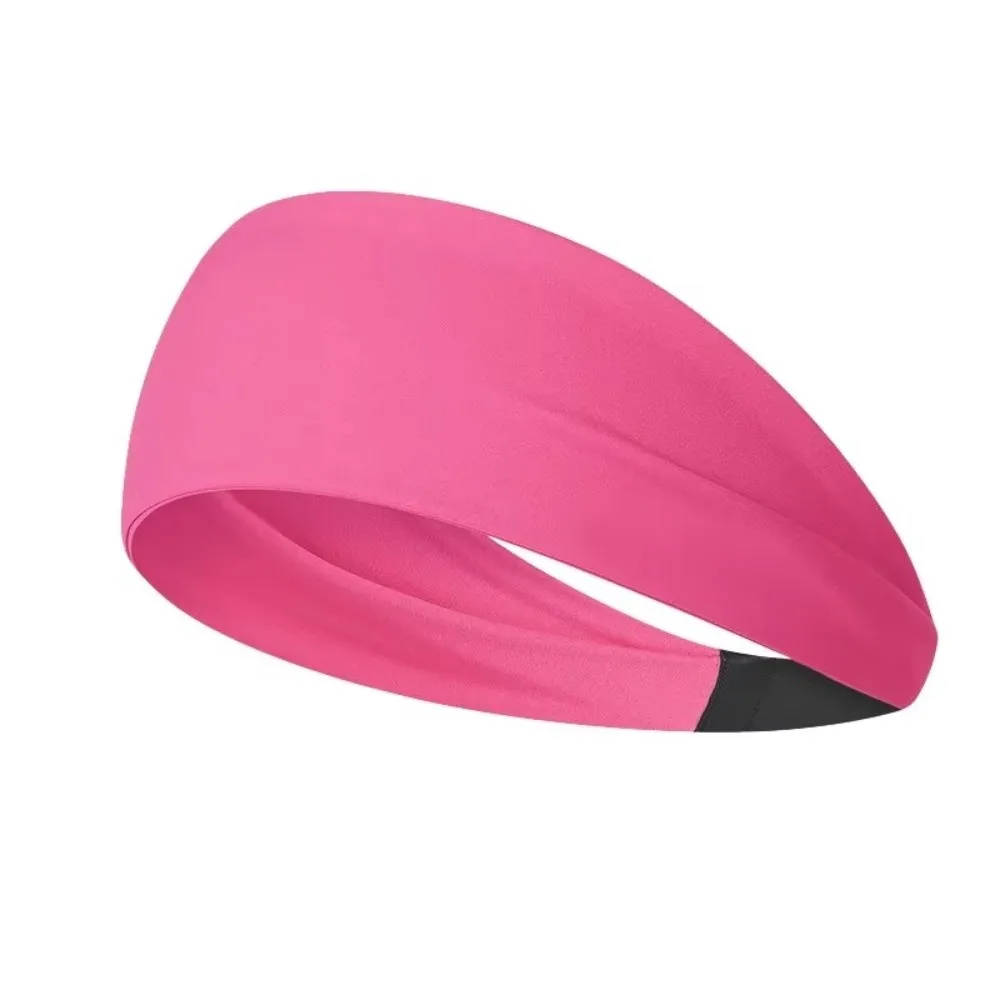 Quick Dry Elastic Yoga Headband Breathable Non Slip Yoga Non Slip Head Wrap Polyester High Elastic - view 3