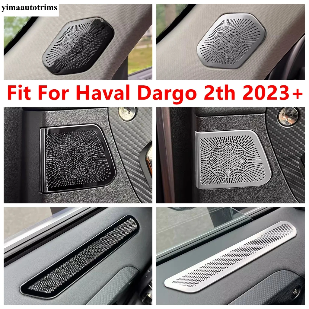 

Pillar A Horn Sound / Rear Door Speaker / Air Outlet Vent / Read Light Lamp Cover Trim Accessories For Haval Dargo 2th 2023 2024