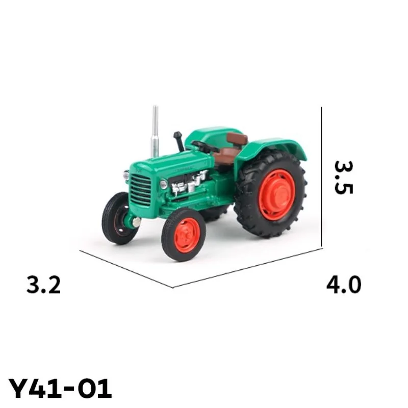 Xcartoys 1:64 Hong-he Fengshou 37 ciągnik y41-01 zielona ze stopu Model symulacyjny samochód