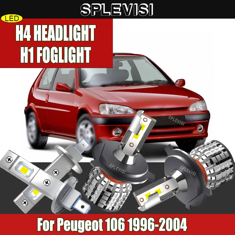 

LED Headlight Fog Light Bulbs – Waterproof – IP67 – Long-Lasting For Peugeot 106 1996 1997 1998 1999 2000 2001 2002 2003 2004