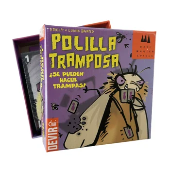 Mogel Motte Polilla Cards Jeu de société Devir-jeu fauve tri...