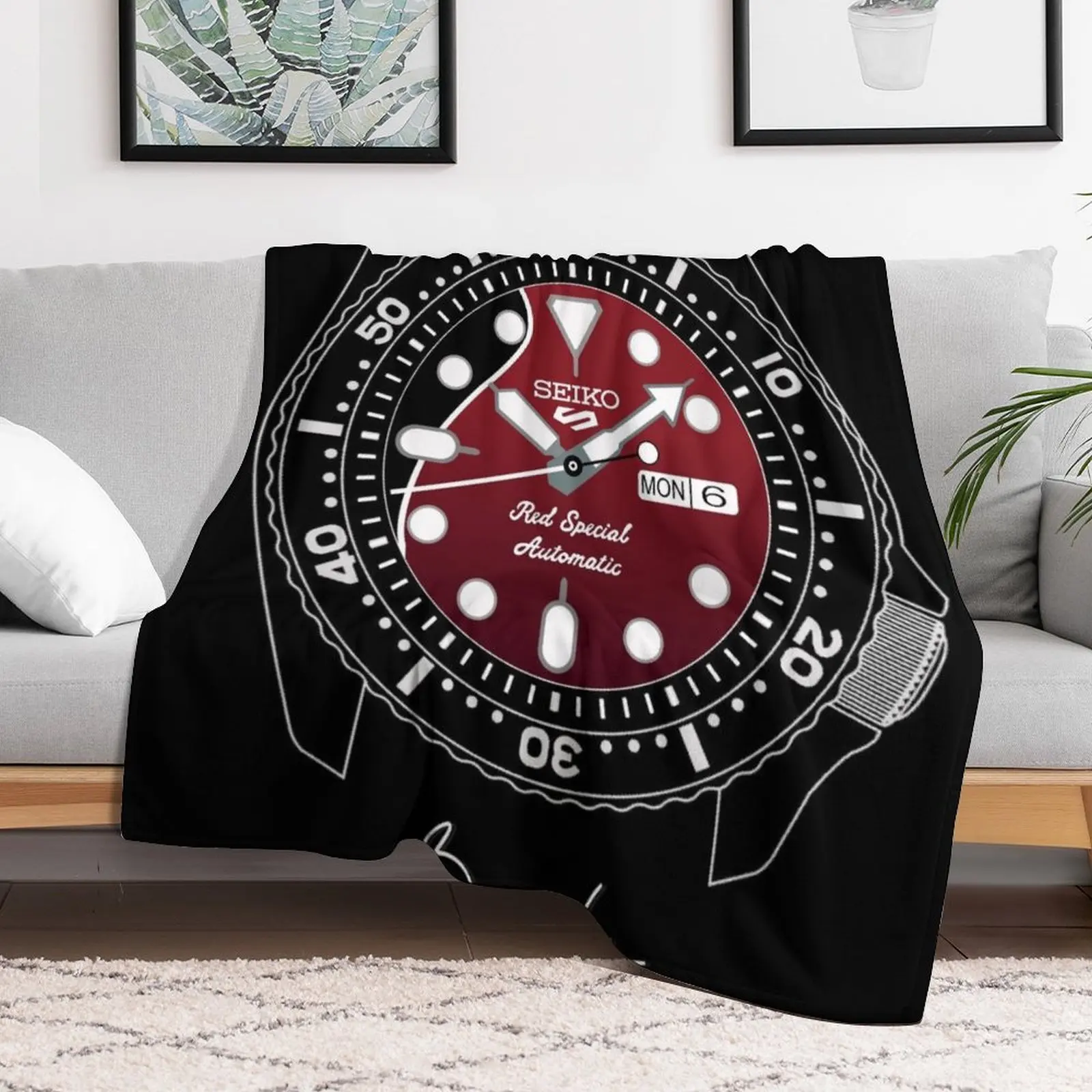 Seiko 5 Brian May Red Special Throw Blanket Summer Sofa Quilt valentine gift ideas Blankets