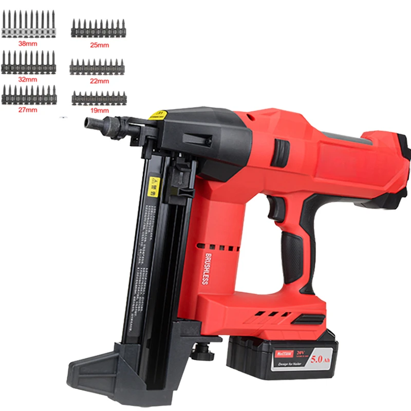for Dccn100X2 Electric  Air  Concrete nail Cordless  Stenel nail gun image 2