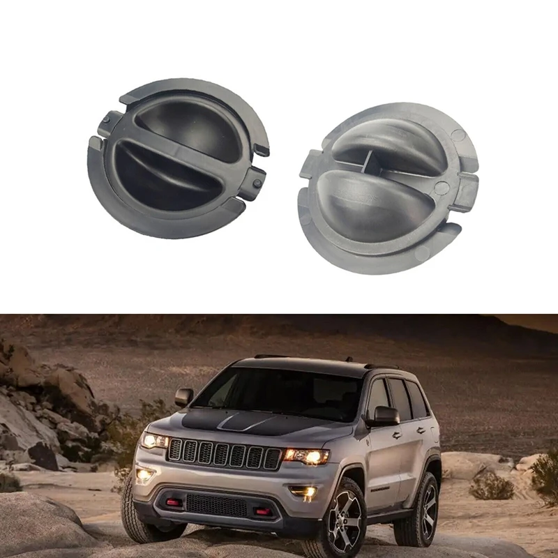 Front Fender Lining Cover Plate Fog Lamp Observation Port For Jeep Grand Cherokee 55079292AD 55079293AD