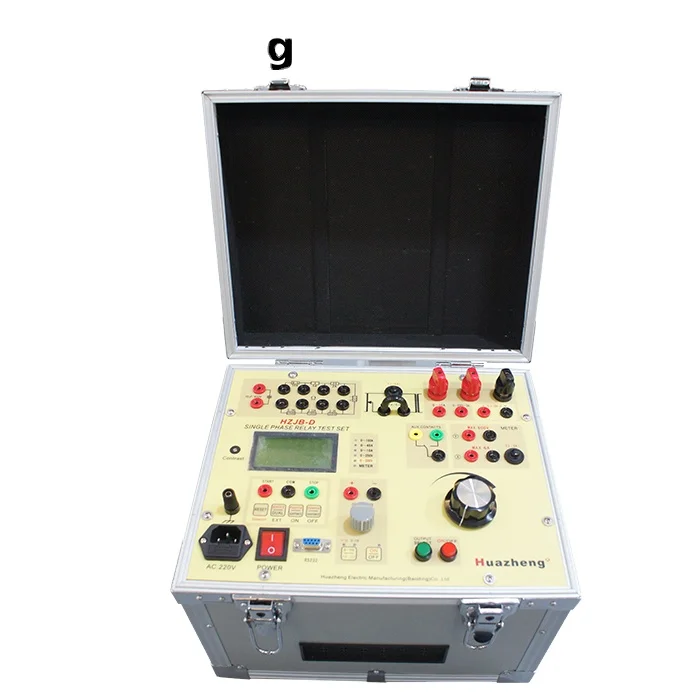 Secondary Relay Test Set Single Phase Protection Relay Tester High Accuracy Portable Testing Equipment for Substation