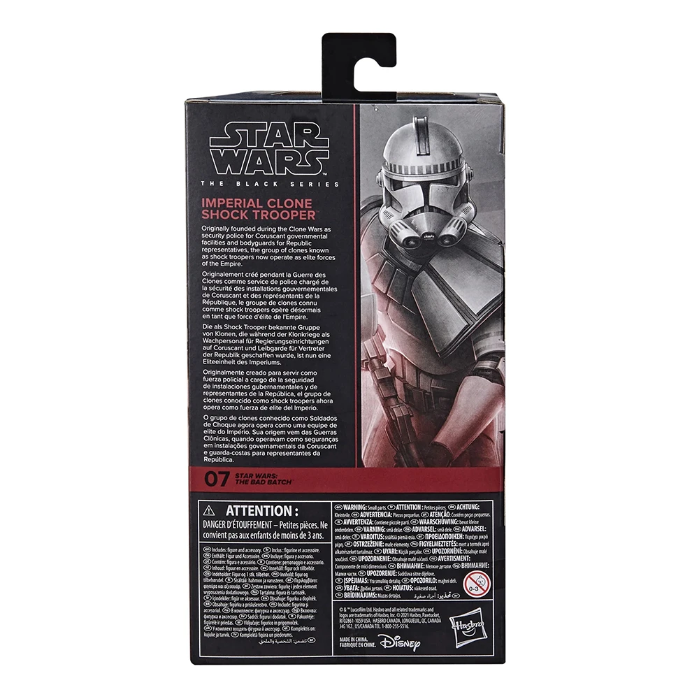 [In-Stock] Hasbro Star Wars The Black Series Imperial Clone Shock Trooper 6-Inch-Scale Original Anime Figure Model Ornament Toys view 2