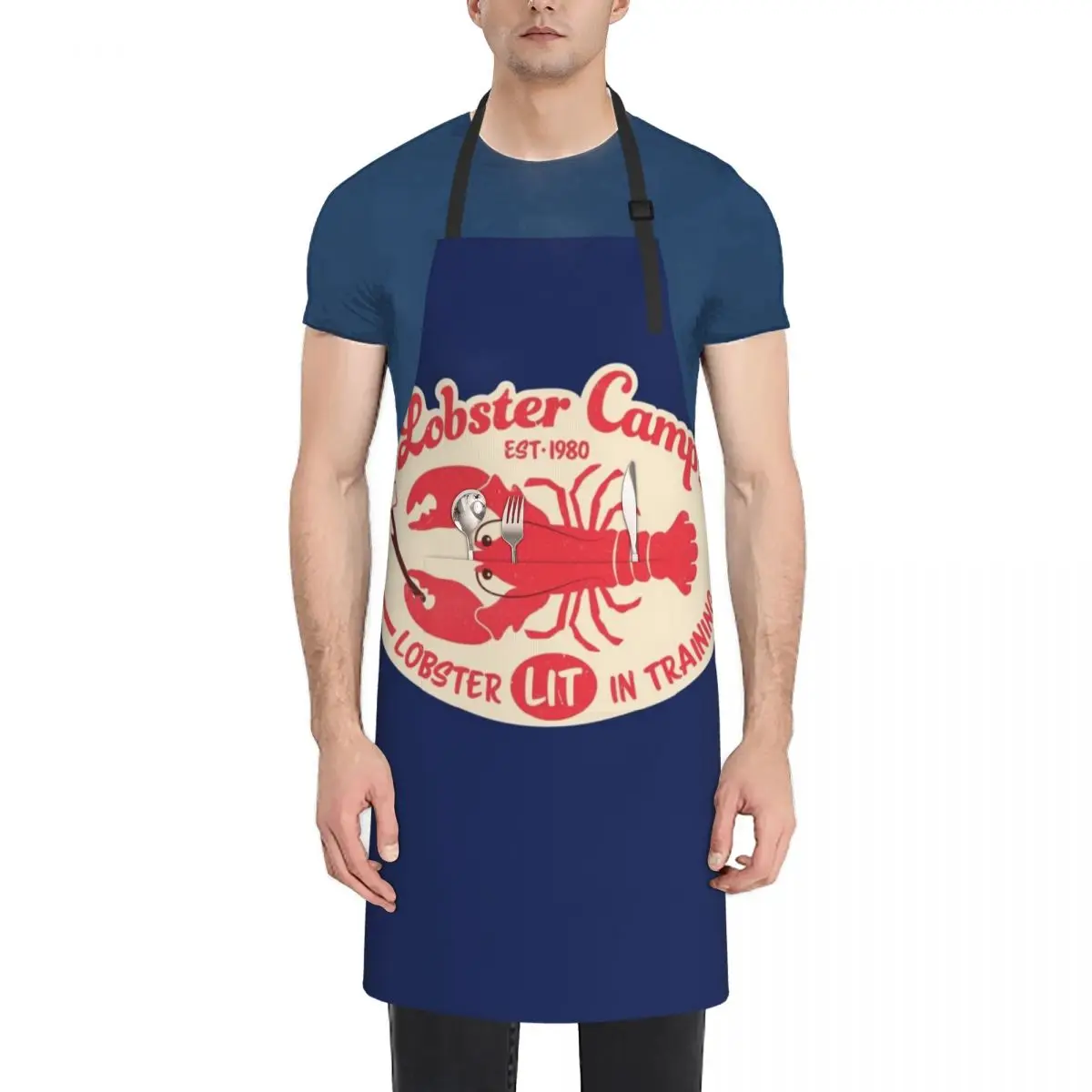 

Lobster Camp Apron House Things For Home And Kitchen work ladies Apron