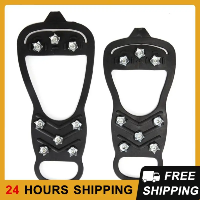 

Shoe Spikes High Elasticity Tpe Rubber Antiskid Shoes For Outdoor Winter Walk Ice Fishing Snow Snow Shoe Cover Wear-resistant