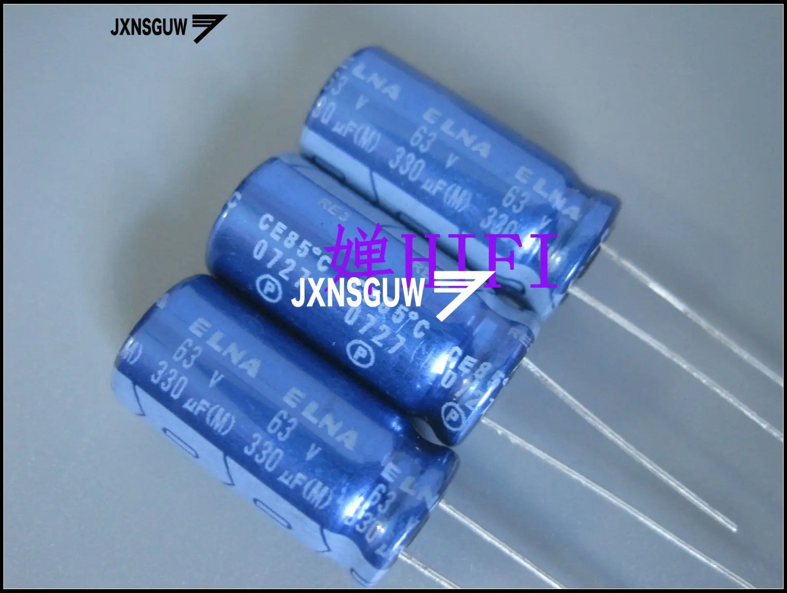 

20PCS ELNA RE3 63V330UF 10X20MM blue robe audio Aluminum electrolytic capacitors 330uF/63V 85 degrees 330UF 63V