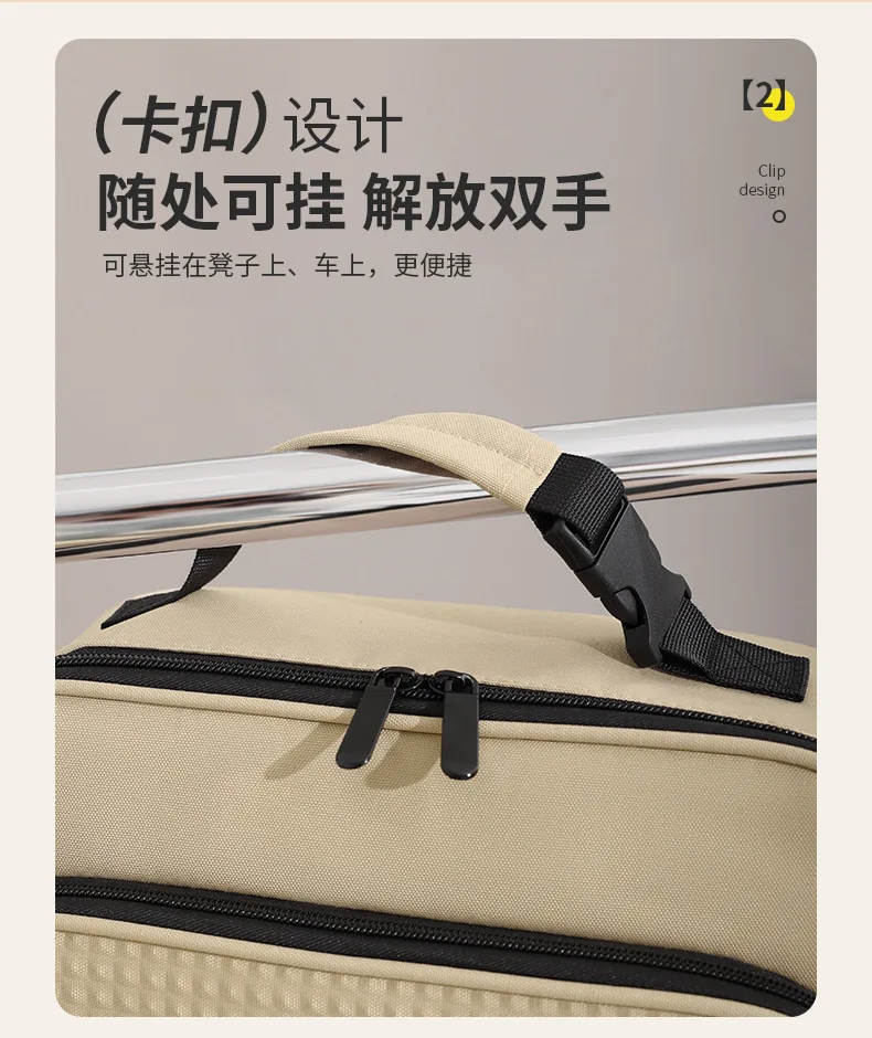 Isolierte Lunchtasche, Isolierung, Bento-Pack, Aluminiumfolie, Reistasche, Essensbeutel, Eisbeutel, Studenten-Bento-Lunch-Handtasche, Isolierung – Detail 6