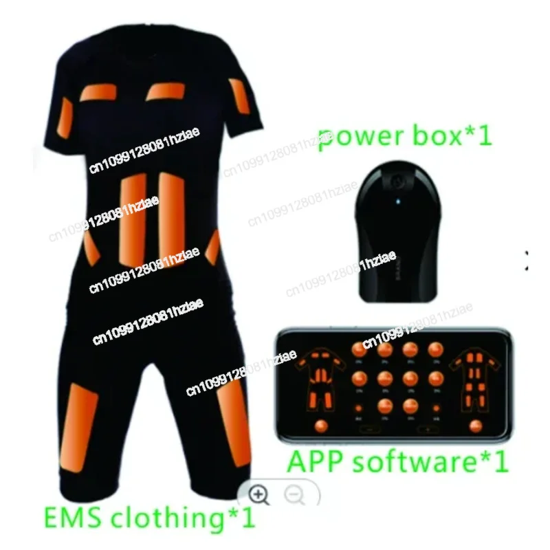 

New Pattern Body Sculpting Fitness Trainer Slimming Muscle Weight Loss GYM Ems Training Suit Wireless