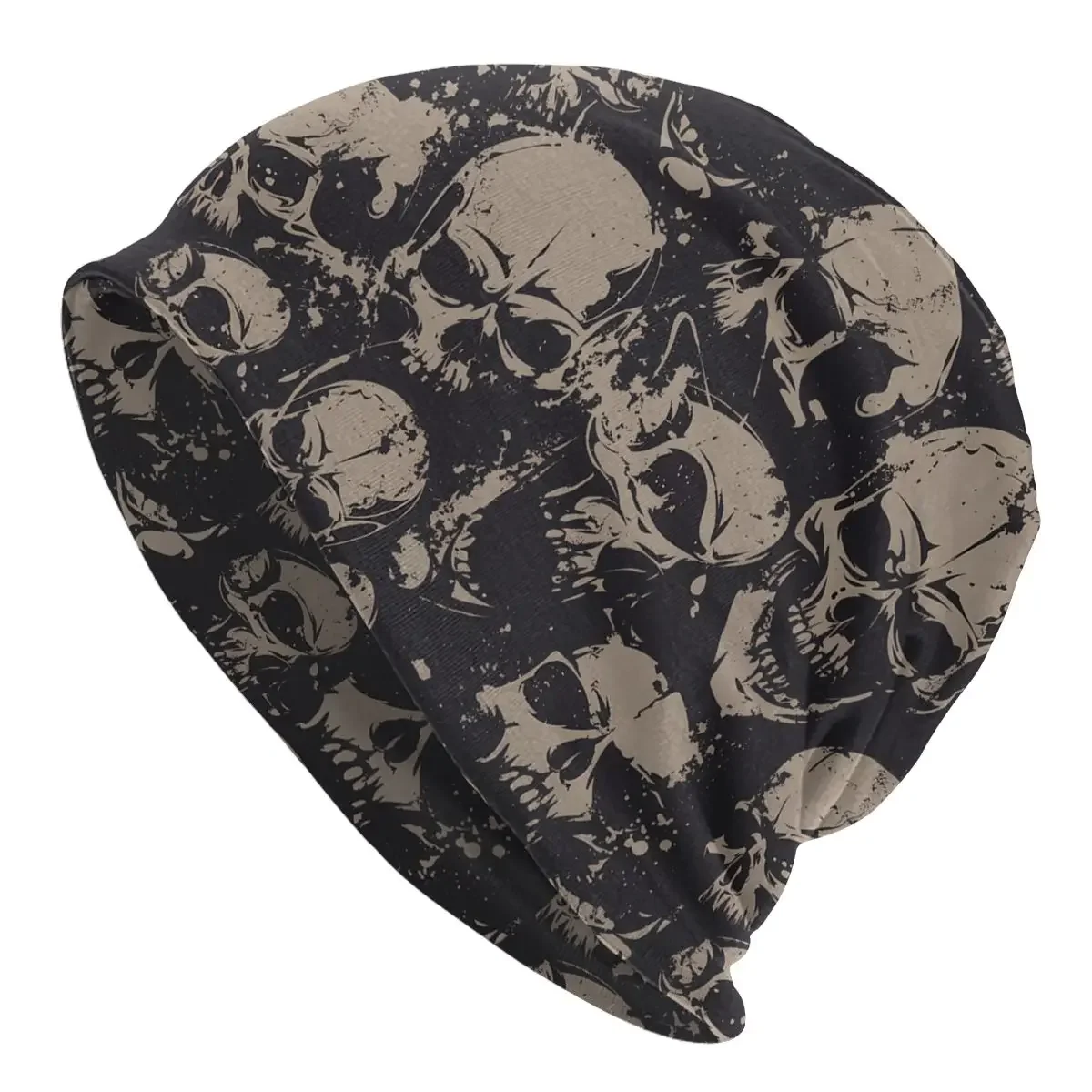 

Thin Bonnet Hats Skeleton Skull Terror Men Women's Grunge Skulls Cap Design Skullies Beanies Caps